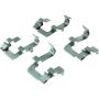 CENTRIC PARTS 105.05090 Posi Quiet Ceramic Brake Pads with Shims and Hardware