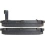 CENTRIC PARTS 105.05100 Posi Quiet Ceramic Brake Pads with Shims and Hardware