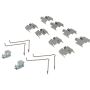 CENTRIC PARTS 105.05250 Posi Quiet Ceramic Brake Pads with Shims and Hardware