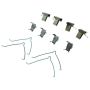 CENTRIC PARTS 105.05270 Posi Quiet Ceramic Brake Pads with Shims and Hardware