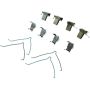 CENTRIC PARTS 105.05270 Posi Quiet Ceramic Brake Pads with Shims and Hardware