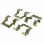 CENTRIC PARTS 105.05300 Posi Quiet Ceramic Brake Pads with Shims and Hardware