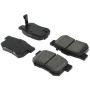 CENTRIC PARTS 105.05361 Posi Quiet Ceramic Brake Pads with Shims and Hardware