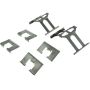 CENTRIC PARTS 105.05361 Posi Quiet Ceramic Brake Pads with Shims and Hardware