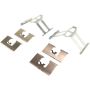 CENTRIC PARTS 105.05370 Posi Quiet Ceramic Brake Pads with Shims and Hardware