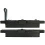 CENTRIC PARTS 105.05370 Posi Quiet Ceramic Brake Pads with Shims and Hardware