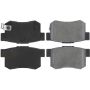 CENTRIC PARTS 105.05371 Posi Quiet Ceramic Brake Pads with Shims and Hardware