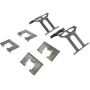 CENTRIC PARTS 105.05372 Posi Quiet Ceramic Brake Pads with Shims and Hardware