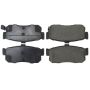 CENTRIC PARTS 105.05400 Posi Quiet Ceramic Brake Pads with Shims and Hardware