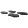 CENTRIC PARTS 105.05510 Posi Quiet Ceramic Brake Pads with Shims and Hardware