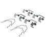 CENTRIC PARTS 105.05530 Posi Quiet Ceramic Brake Pads with Shims and Hardware