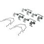 CENTRIC PARTS 105.05530 Posi Quiet Ceramic Brake Pads with Shims and Hardware