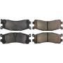CENTRIC PARTS 105.05530 Posi Quiet Ceramic Brake Pads with Shims and Hardware