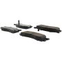 CENTRIC PARTS 105.05531 Posi Quiet Ceramic Brake Pads with Shims and Hardware