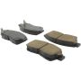 CENTRIC PARTS 105.05620 Posi Quiet Ceramic Brake Pads with Shims and Hardware