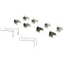 CENTRIC PARTS 105.05620 Posi Quiet Ceramic Brake Pads with Shims and Hardware