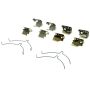 CENTRIC PARTS 105.05621 Posi Quiet Ceramic Brake Pads with Shims and Hardware