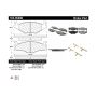 CENTRIC PARTS 105.05690 Posi Quiet Ceramic Brake Pads with Shims and Hardware