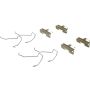 CENTRIC PARTS 105.05840 Posi Quiet Ceramic Brake Pads with Shims and Hardware