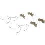 CENTRIC PARTS 105.05840 Posi Quiet Ceramic Brake Pads with Shims and Hardware