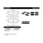 CENTRIC PARTS 105.05870 Posi Quiet Ceramic Brake Pads with Shims