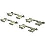CENTRIC PARTS 105.05880 Posi Quiet Ceramic Brake Pads with Shims and Hardware