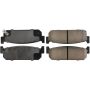 CENTRIC PARTS 105.05881 Posi Quiet Ceramic Brake Pads with Shims and Hardware