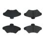 CENTRIC PARTS 105.06000 Posi Quiet Ceramic Brake Pads with Shims and Hardware