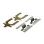 CENTRIC PARTS 105.06010 Posi Quiet Ceramic Brake Pads with Shims and Hardware