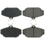 CENTRIC PARTS 105.06010 Posi Quiet Ceramic Brake Pads with Shims and Hardware