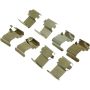 CENTRIC PARTS 105.06020 Posi Quiet Ceramic Brake Pads with Shims and Hardware