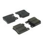 CENTRIC PARTS 105.06030 Posi Quiet Ceramic Brake Pads with Shims