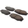 CENTRIC PARTS 105.06040 Posi Quiet Ceramic Brake Pads with Shims and Hardware