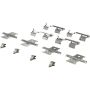 CENTRIC PARTS 105.06040 Posi Quiet Ceramic Brake Pads with Shims and Hardware
