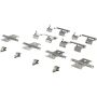 CENTRIC PARTS 105.06040 Posi Quiet Ceramic Brake Pads with Shims and Hardware