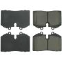 CENTRIC PARTS 105.06080 Posi Quiet Ceramic Brake Pads with Shims