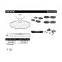 CENTRIC PARTS 105.06100 Posi Quiet Ceramic Brake Pads with Shims and Hardware