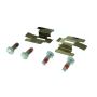 CENTRIC PARTS 105.06100 Posi Quiet Ceramic Brake Pads with Shims and Hardware