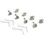 CENTRIC PARTS 105.06120 Posi Quiet Ceramic Brake Pads with Shims and Hardware