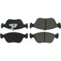 CENTRIC PARTS 105.06180 Posi Quiet Ceramic Brake Pads with Shims and Hardware