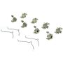 CENTRIC PARTS 105.06190 Posi Quiet Ceramic Brake Pads with Shims and Hardware
