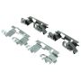 CENTRIC PARTS 105.06211 Posi Quiet Ceramic Brake Pads with Shims and Hardware