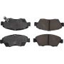 CENTRIC PARTS 105.06211 Posi Quiet Ceramic Brake Pads with Shims and Hardware