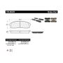CENTRIC PARTS 105.06220 Posi Quiet Ceramic Brake Pads with Shims