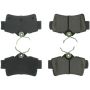 CENTRIC PARTS 105.06271 Posi Quiet Ceramic Brake Pads with Shims and Hardware