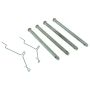 CENTRIC PARTS 105.06310 Posi Quiet Ceramic Brake Pads with Shims and Hardware