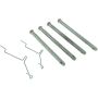 CENTRIC PARTS 105.06310 Posi Quiet Ceramic Brake Pads with Shims and Hardware
