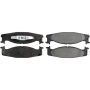 CENTRIC PARTS 105.06320 Posi Quiet Ceramic Brake Pads with Shims and Hardware