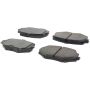 CENTRIC PARTS 105.06350 Posi Quiet Ceramic Brake Pads with Shims and Hardware