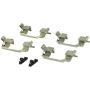 CENTRIC PARTS 105.06430 Posi Quiet Ceramic Brake Pads with Shims and Hardware